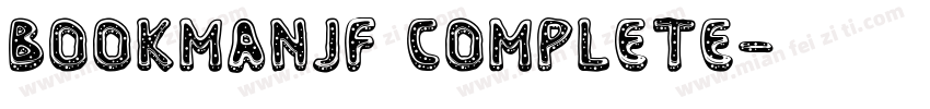 BookmanJF Complete字体转换